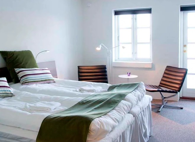 Overnatning for 2 personer i dobbeltværelse på Thorstedlund - Inkl. morgenmad fra Thorstedlund